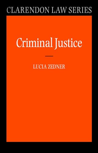 Beispielbild fr Criminal Justice (Clarendon Law) (Clarendon Law Series) zum Verkauf von WorldofBooks