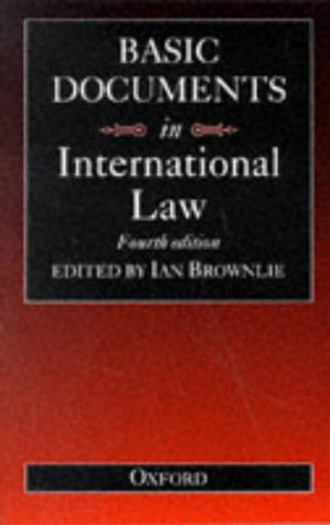 Imagen de archivo de Basic Documents in International Law a la venta por Redux Books