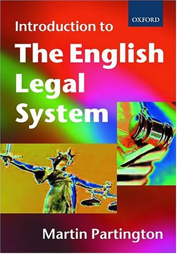 9780198763833: An Introduction to the English Legal System: No 26 (Seminar Proceedings)