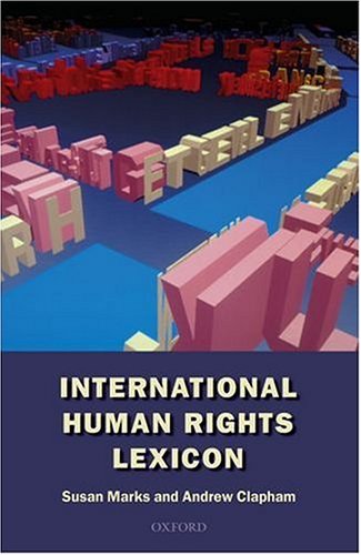 Beispielbild fr International Human Rights Lexicon zum Verkauf von Mispah books