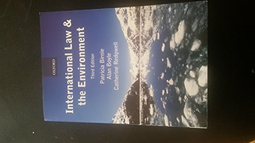 Beispielbild fr International Law and the Environment zum Verkauf von Ergodebooks