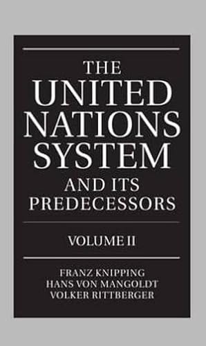 Stock image for The United Nations System and Its Predecessors: Predecessors of the United Nations (Volume 2) for sale by Anybook.com