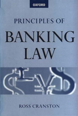 9780198764830: Principles of Banking Law