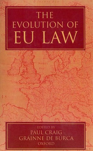 Beispielbild fr The Evolution of EU Law zum Verkauf von Better World Books