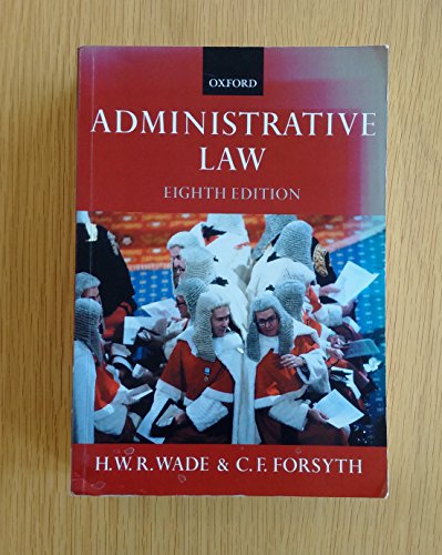 9780198765257: Administrative Law