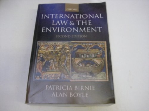 9780198765530: International Law and the Environment