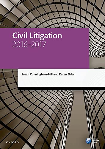 Stock image for Civil Litigation 2016-2017 for sale by Better World Books Ltd
