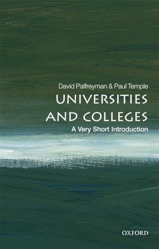 Beispielbild fr Universities and Colleges: A Very Short Introduction (Very Short Introductions) zum Verkauf von Decluttr