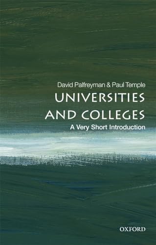 Stock image for Universities and Colleges: A Very Short Introduction (Very Short Introductions) for sale by Decluttr