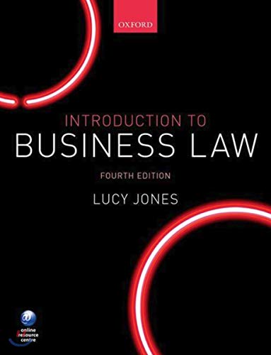 9780198766261: Introduction to Business Law