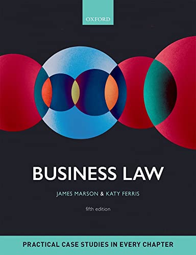 9780198766285: Business Law - AbeBooks - Marson, James; Ferris, Katy ...