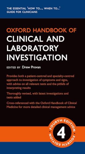 Beispielbild fr Oxford Handbook of Clinical and Laboratory Investigation zum Verkauf von Blackwell's