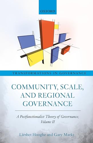 Imagen de archivo de Community, Scale, and Regional Governance a la venta por Blackwell's