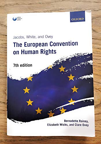 Imagen de archivo de Jacobs, White, and Ovey: The European Convention on Human Rights a la venta por WorldofBooks