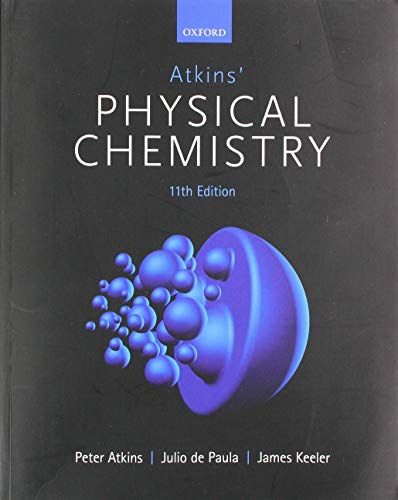 Imagen de archivo de Atkins' Physical Chemistry 11e a la venta por Better World Books Ltd