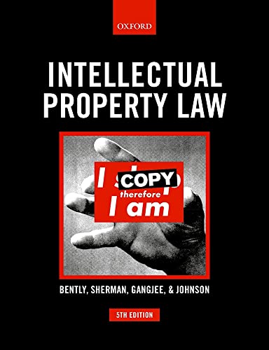 Imagen de archivo de Intellectual Property Law a la venta por Better World Books Ltd