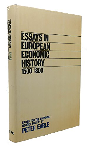 Beispielbild fr Essays in European Economic History 1500-1800 zum Verkauf von Better World Books