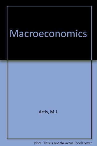 Imagen de archivo de Macroeconomics a la venta por Shadow Books
