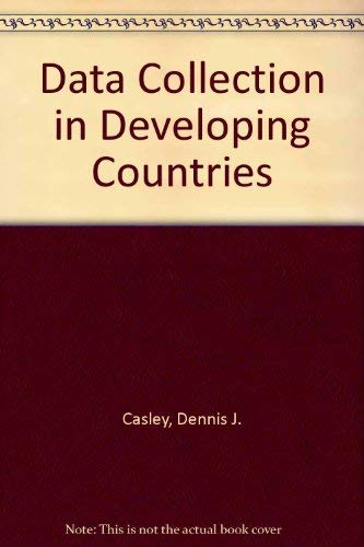 Stock image for Data Collection in Developing Countries for sale by Better World Books
