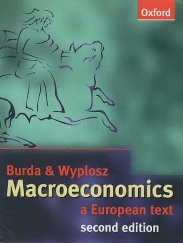 Imagen de archivo de Macroeconomics: A European Text a la venta por AwesomeBooks