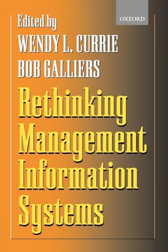 Stock image for Rethinking Management Information Systems: An Interdisciplinary Perspective for sale by WorldofBooks