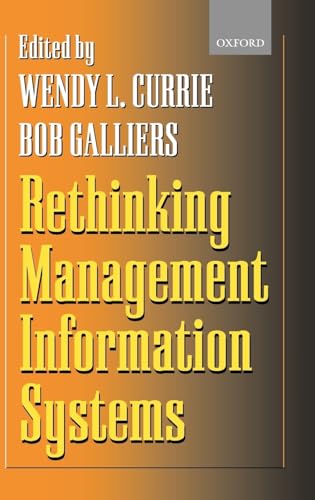 9780198775331: Rethinking Management Information Systems: An Interdisciplinary Perspective