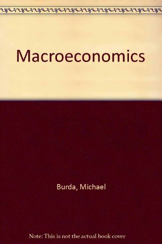 Imagen de archivo de Macroeconomics a la venta por Prestige Books