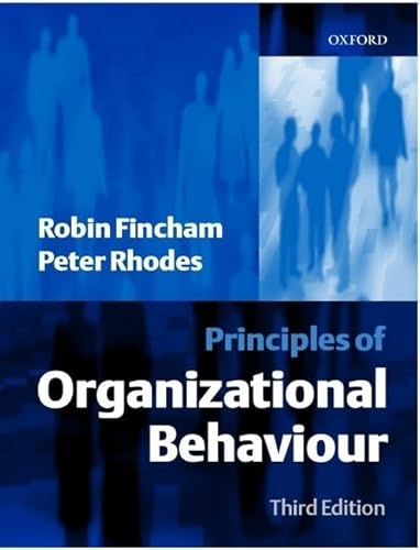 9780198775775: Principles of Organizational Behaviour