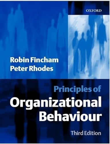9780198775775: Principles of Organizational Behaviour