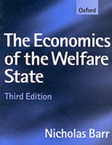 Beispielbild fr The Economics of the Welfare State. zum Verkauf von Buchpark