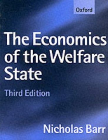 Imagen de archivo de The Economics of the Welfare State a la venta por Better World Books Ltd