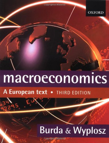 Beispielbild fr Macroeconomics: A European Text zum Verkauf von AwesomeBooks