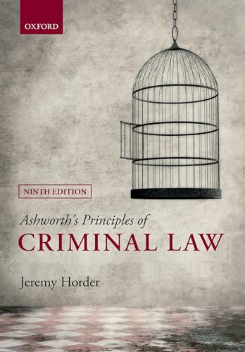 Beispielbild fr Ashworth's Principles of Criminal Law zum Verkauf von WorldofBooks