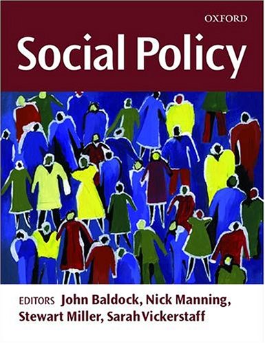 Beispielbild fr Social Policy zum Verkauf von Simply Read Books