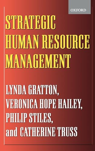 9780198782049: Strategic Human Resource Management: Corporate Rhetoric and Human Reality