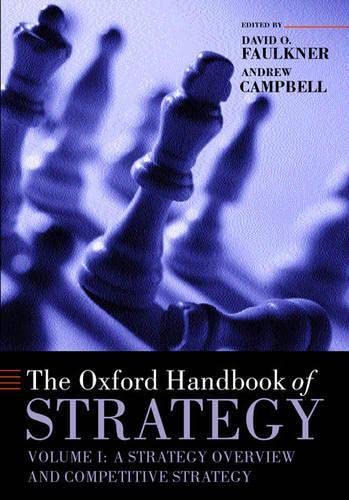 Stock image for Oxford Handbook of Strategy, Volume 1: Competitive Strategy for sale by Phatpocket Limited