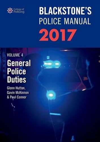 Stock image for Blackstone's Police Manual Volume 4 (Blackstone's Police Manuals) for sale by AwesomeBooks