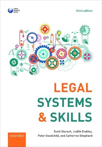 Beispielbild fr Legal Systems & Skills zum Verkauf von AwesomeBooks