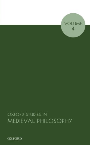 Stock image for Oxford Studies in Medieval Philosophy, Volume 4 for sale by Daedalus Books