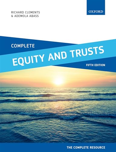 Beispielbild fr Complete Equity and Trusts: Text, Cases, and Materials zum Verkauf von AwesomeBooks