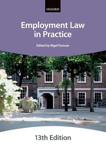 Imagen de archivo de EMPLOYMENT LAW IN PRACTICE 13E BM:NCS P a la venta por Basi6 International