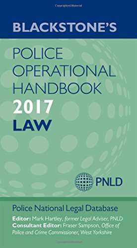 Beispielbild fr Blackstone's Police Operational Handbook 2017 zum Verkauf von WorldofBooks