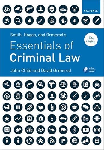 Stock image for Smith, Hogan, & Ormerod's Essentials of Criminal Law for sale by WorldofBooks