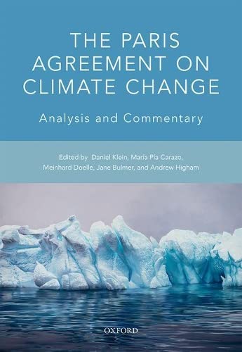 Stock image for The Paris Agreement on Climate Change: Analysis and Commentary for sale by Prior Books Ltd