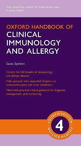 Beispielbild fr Oxford Handbook of Clinical Immunology and Allergy (Oxford Medical Handbooks) zum Verkauf von Books Puddle