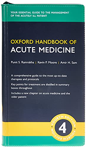 Beispielbild fr Oxford Handbook of Acute Medicine (Oxford Medical Handbooks) zum Verkauf von Monster Bookshop