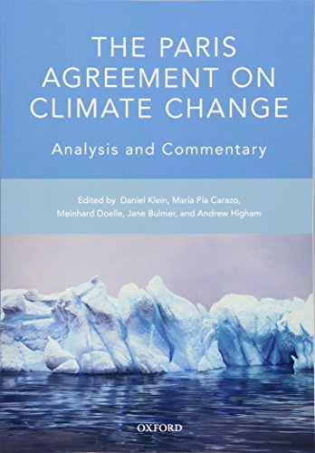 Stock image for The Paris Agreement on Climate Change: Analysis and Commentary for sale by BooksRun
