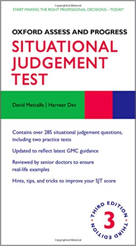 Imagen de archivo de Oxford Assess and Progress: Situational Judgement Test a la venta por Better World Books Ltd