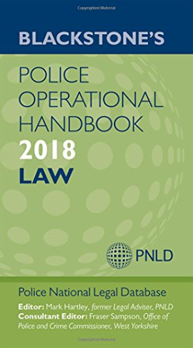 Imagen de archivo de Blackstone's Police Operational Handbook 2018 a la venta por WorldofBooks