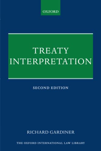 Imagen de archivo de Treaty Interpretation (The Oxford International Law Library) a la venta por SecondSale